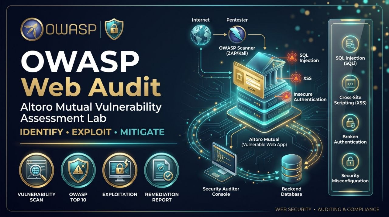 OWASP web audit of Altoro Mutual